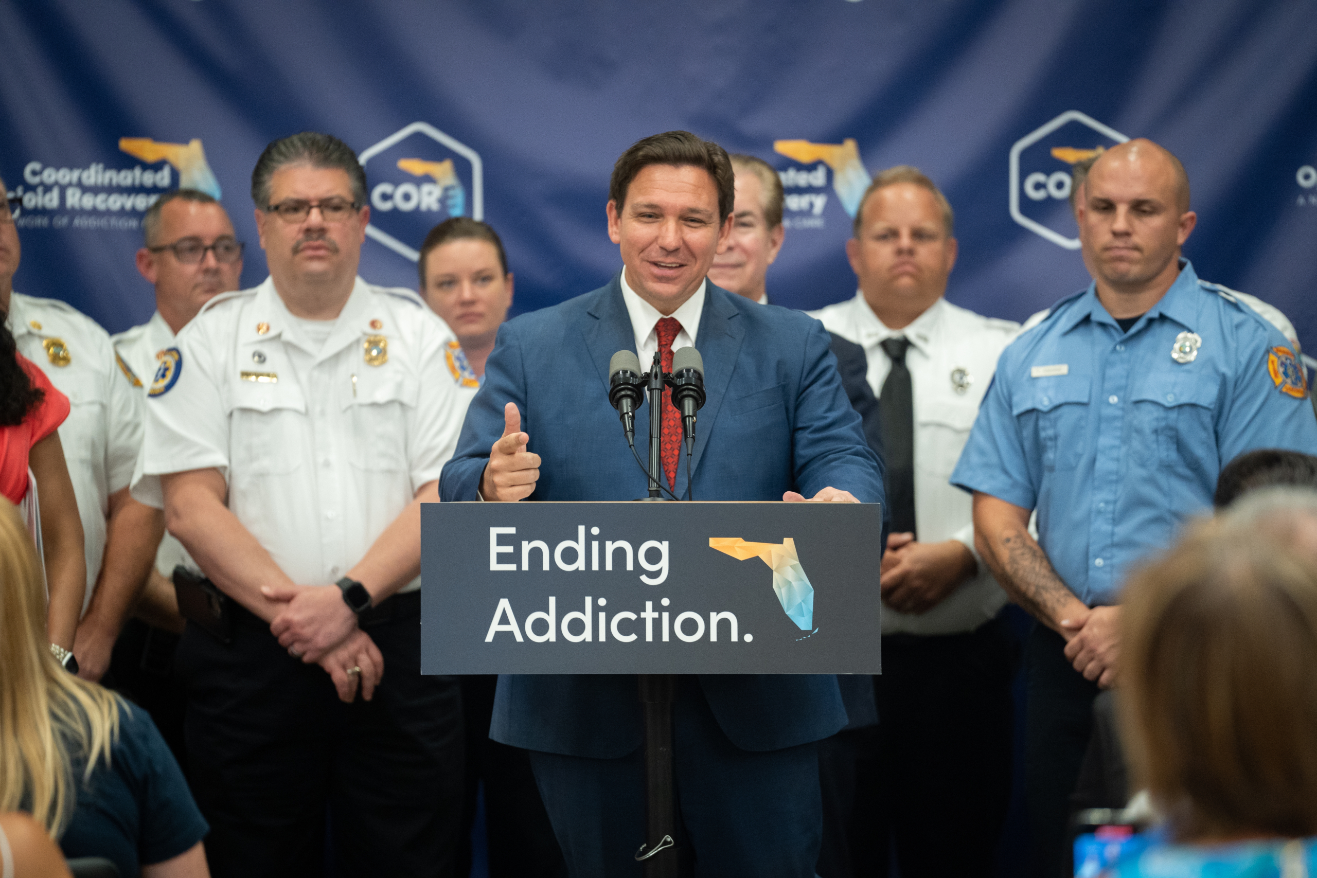 Governor Ron DeSantis Announces New Opioid Recovery Program in Florida